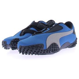 Puma Blaue und schwarze Sneakers
