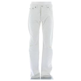 Mauro Grifoni Tailored Laundries Jeans Weiß Baumwolle Größe 32