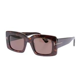 Gafas rectangulares de carey - Tom Ford
