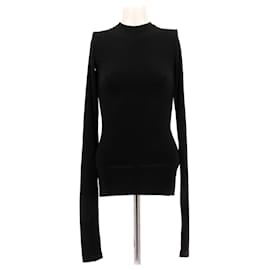 Top negro de mangas largas - Autre Marque