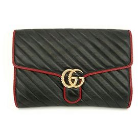 Gucci Clutch GG Marmont Matelassé