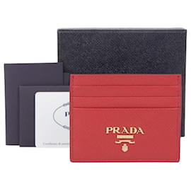 Tarjetero con Logo Triángulo - Prada