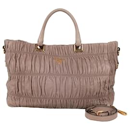 Grande Borsa in Pelle Gaufre per Donne - Prada