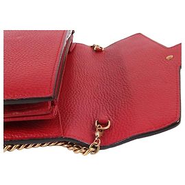 Gucci Bolso cruzado GG Marmont rojo WOC