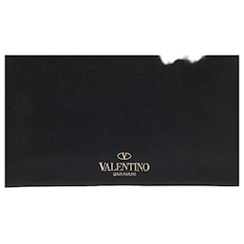 Valentino Portafoglio Nero Donna Rockstud