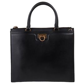 Salvatore Ferragamo Bolso de hombro Gancini de tres pliegues