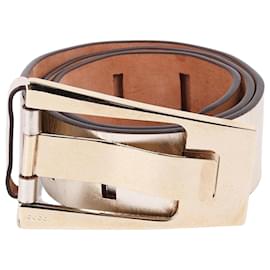 Breiter metallischer goldener Gürtel für Frauen - Gucci
