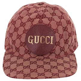 Baseballkappe mit GG-Logo aus Canvas - Gucci