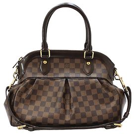 Louis Vuitton Bolso de Hombro Trovée PM en Damier Ébène