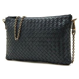 Bottega Veneta Borsa a tracolla con catena Intrecciato