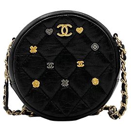 Chanel Mini Borsa Tamburello Serie Catena di Lusso a Spalla