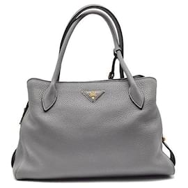 Borsa Tote e Borsa a Spalla in Vitello Daino - Prada