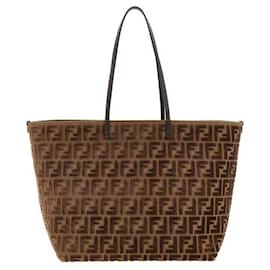 Große Jacquard-Shopper-Tasche - Fendi