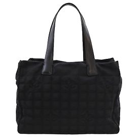 Chanel Nueva Bolsa de Viaje Boston Negra