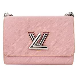 Louis Vuitton Borsa a spalla con catena argento Twist Epaule Rosa