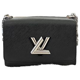 Louis Vuitton Twist MM Noir Argent