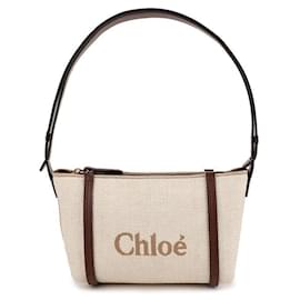 Borsa a tracolla in rafia - Chloé