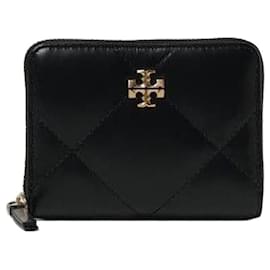 Diamond Quilted Small Around Wallet Key - Tory Burch