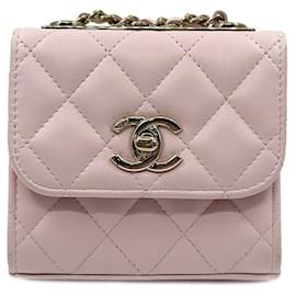 Borsa a tracolla mini CC alla moda in pelle di agnello - Chanel