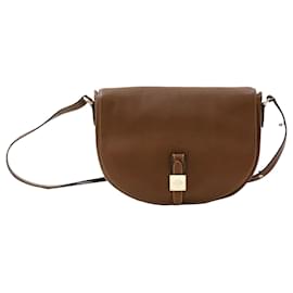 Mulberry Borsa a tracolla Tessy in pelle marrone