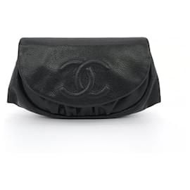 Chanel WOC Half Moon in Caviar