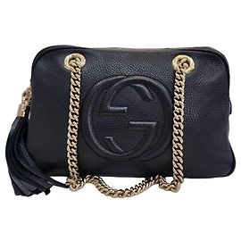 Gucci Borsa a spalla a doppia catena Soho