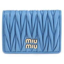 Miu Miu Kartenhalter aus Napa-Leder