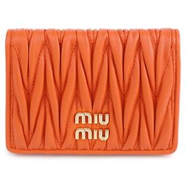 Miu Miu Kartenhalter aus Napa-Leder