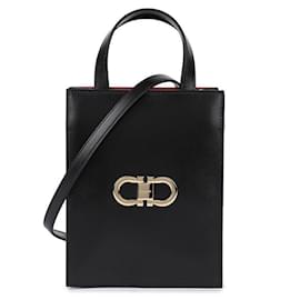 Salvatore Ferragamo Mini borsa tote Double Gancini