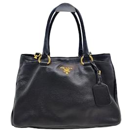 Borsa Tote e Borsa a Spalla in Vitello Daino - Prada
