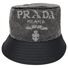 Nylon-Nieten-Bucket-Hut - Prada