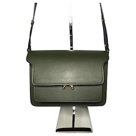 Trunk Medium Schultertasche Khaki - Marni