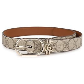Gucci Cinturón GG con hebilla ovalada
