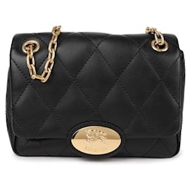Burberry Piccola borsa a tracolla in pelle trapuntata