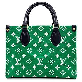 Louis Vuitton Borsa Tote OnTheGo in Velluto Monogram
