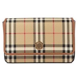 Burberry Bedruckte Canvas-Umhängetasche