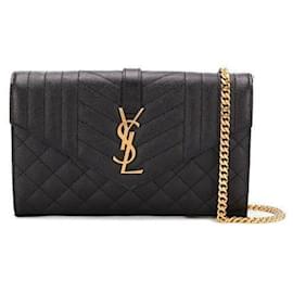 Saint Laurent Borsa portafoglio a busta trapuntata
