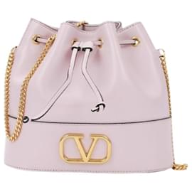 Borsa a secchiello con logo distintivo - Valentino
