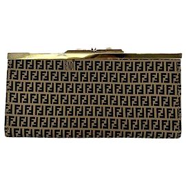 Fendi Clutch con logo FF