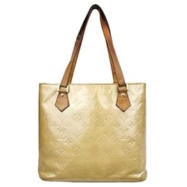 Louis Vuitton Borsa Tote Houston Gialla in Vernice