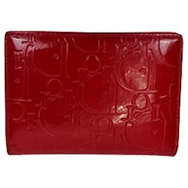 Dior Cartera Roja Cannage para Mujeres