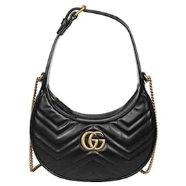 Gucci Borsa Mini Mezza Luna GG Marmont DTDHT