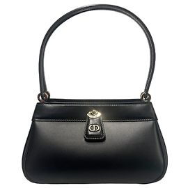 Dior Borsa a spalla Keybag in pelle di vitello nera