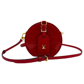 Borsa a tracolla mini Bouatte Sapo in vernice rossa - Louis Vuitton