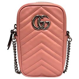 Gucci Borsa a tracolla mini matelassé GG Marmont