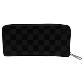 Langer Reißverschluss Geldbeutel Damier Graphite - Louis Vuitton