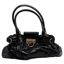 Salvatore Ferragamo Borsa a spalla Marisa Gancini piccola nera