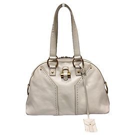 Chloé Borsa Muse Saint Laurent Piccola Borsa a Spalla Avorio