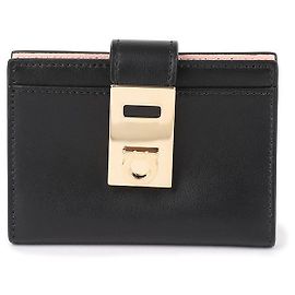 Salvatore Ferragamo Zweifarbiger Kartenhalter Hug
