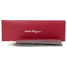 Salvatore Ferragamo Cravatta con motivo a diamante